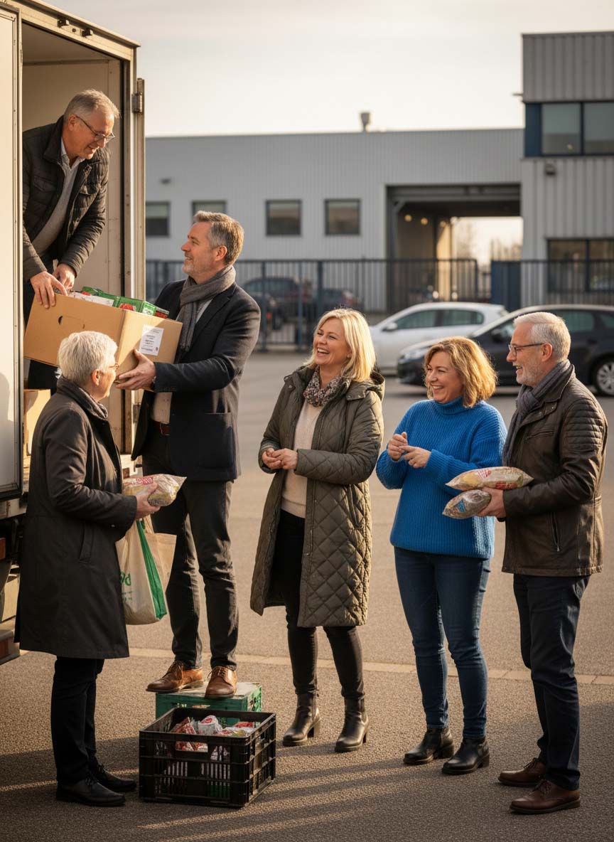 Reception des colis sur le lieu choisi
